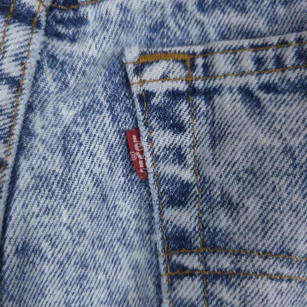 Vintage Levis 540 Jeans Mens 34x30 (Fits 32x30) Acid Wash Denim 80s USA‎ Red Tab